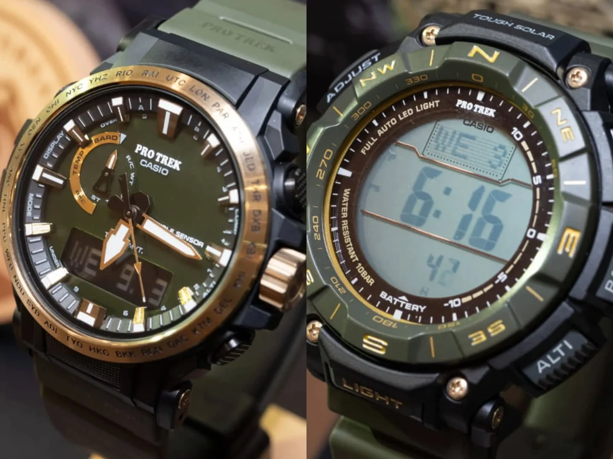 New Casio Pro Trek 30th Anniversary Watches: Hands-On Images