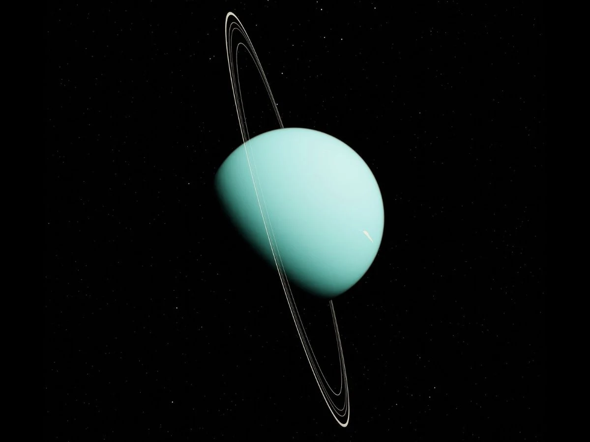Europa Clipper Takes Stunning Photo of Uranus from 3.2 Billion Km