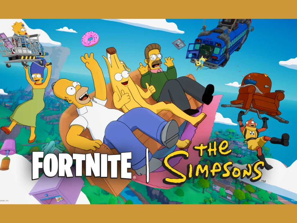 Fortnite x The Simpsons: Explore Springfield Island in New Miniseries