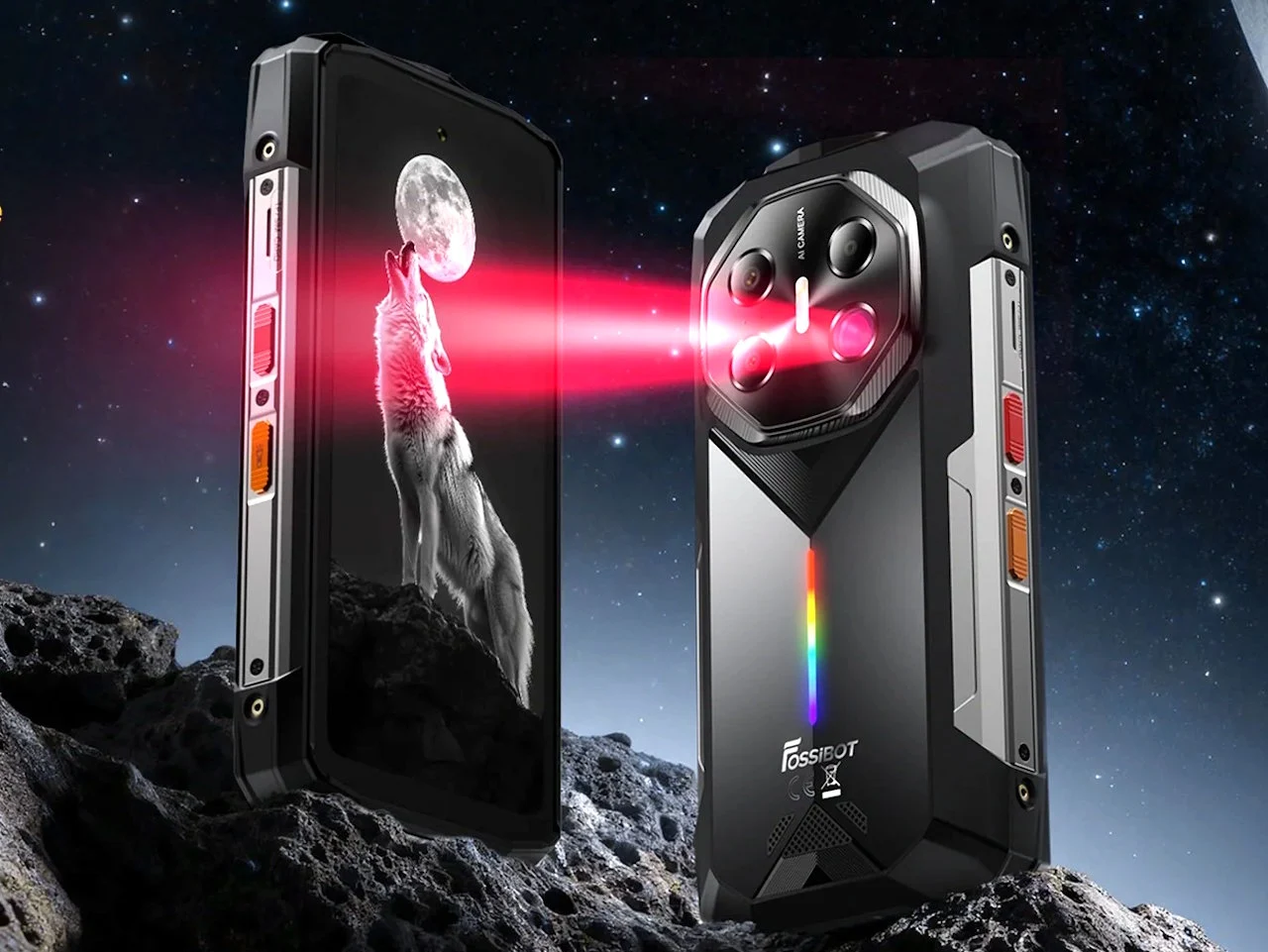 Fossibot F113 Smartphone Launches with 64MP Night Vision Camera