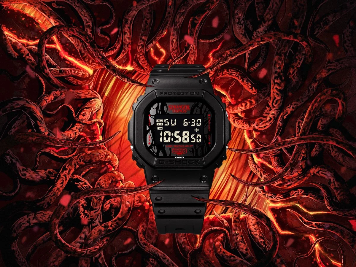 Casio Launches Limited-Edition Stranger Things G-Shock Watch