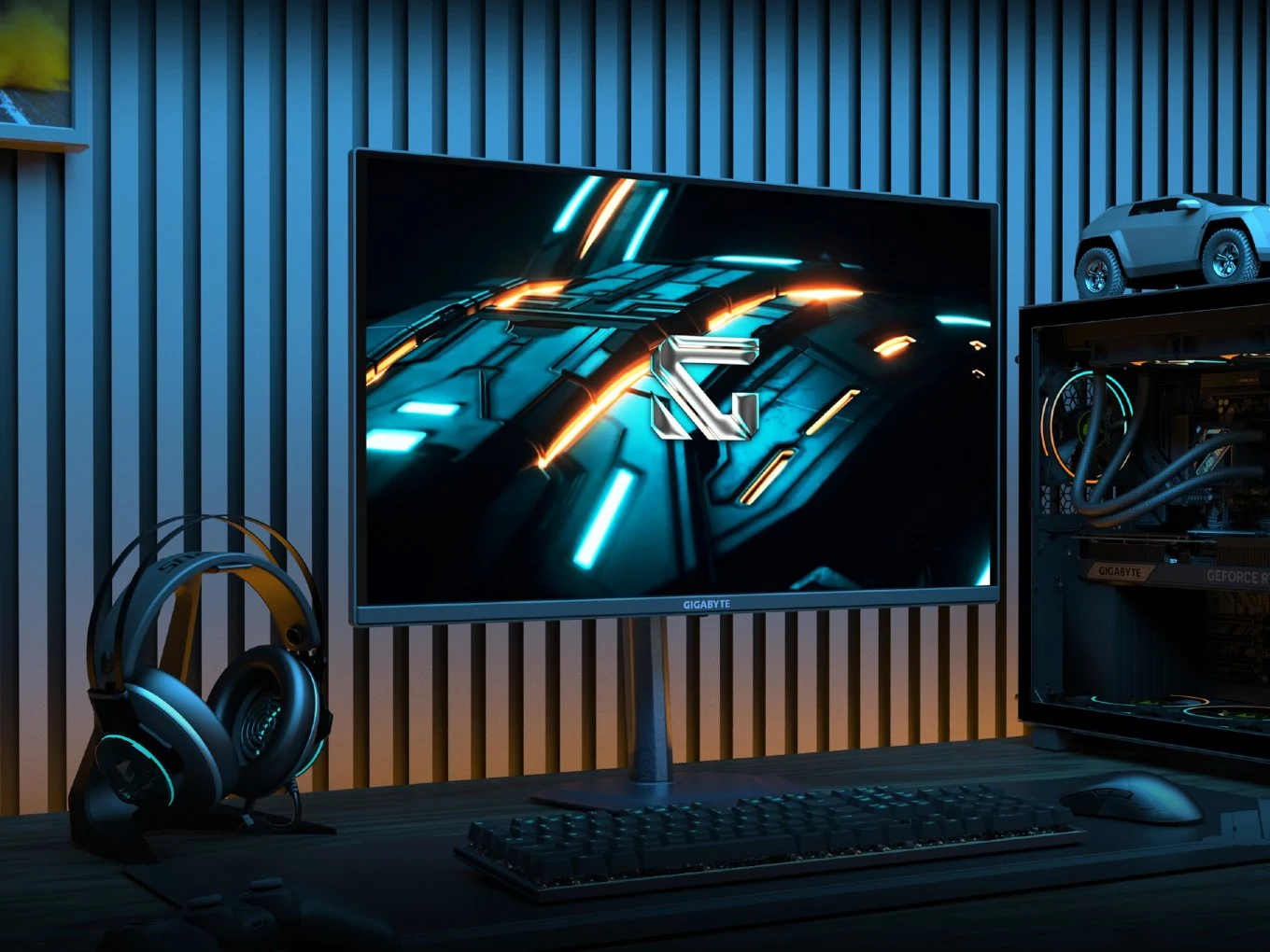 Gigabyte Unveils 240Hz 1440p QD-OLED Gaming Monitor with USB-C