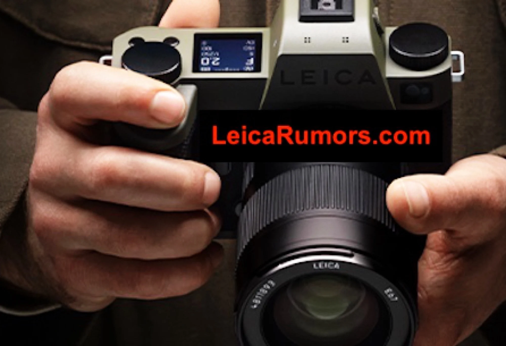 Leica SL3 Reporter: 60MP Full-Frame Sensor in Olive-Green Body