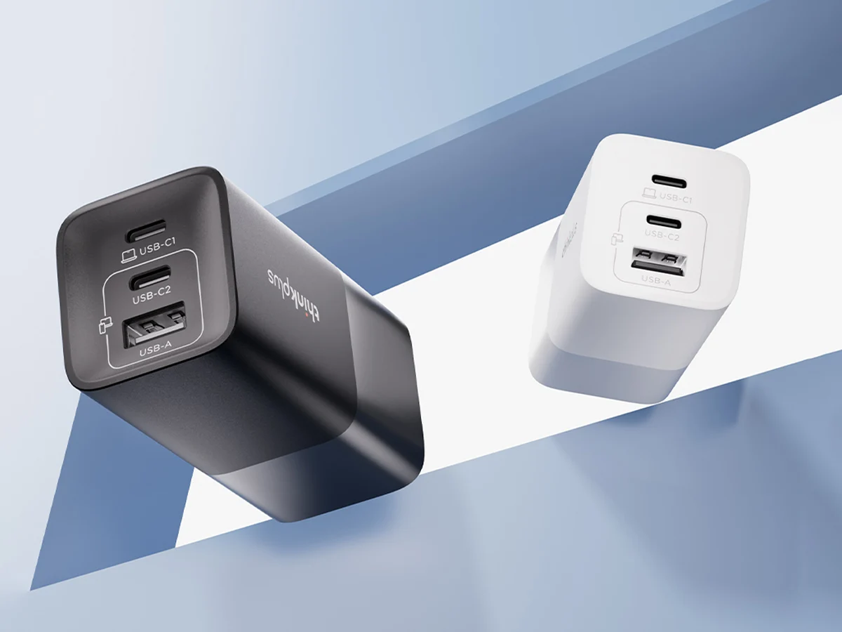 Affordable Lenovo ThinkPlus 3-Port Charger with 100W Fast Charging