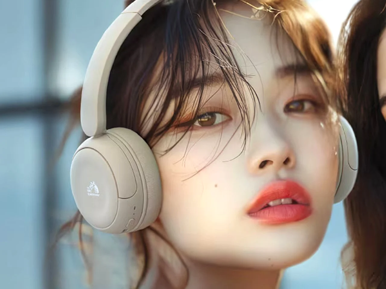Lightweight JVC Kenwood HA-S60W Wireless Headphones with Foam Earpads