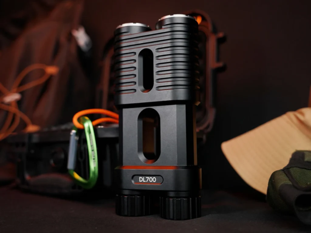 Lumitwin Dual-Barrel LEP Flashlight: 2km Range & Modular Filters