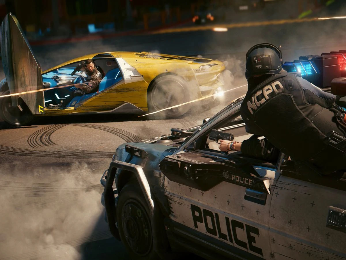 Cyberpunk 2077 Mod Introduces Gangs, Turf Wars, and Police Clashes