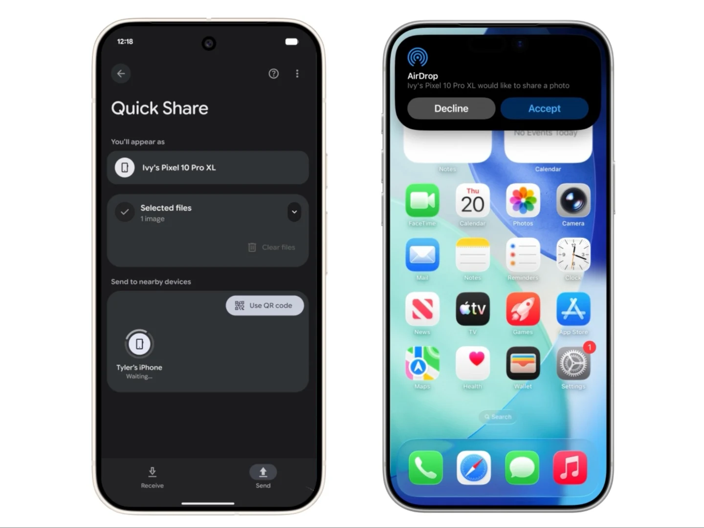 Pixel 10 Series Update: Share Files Easily with Apple Users