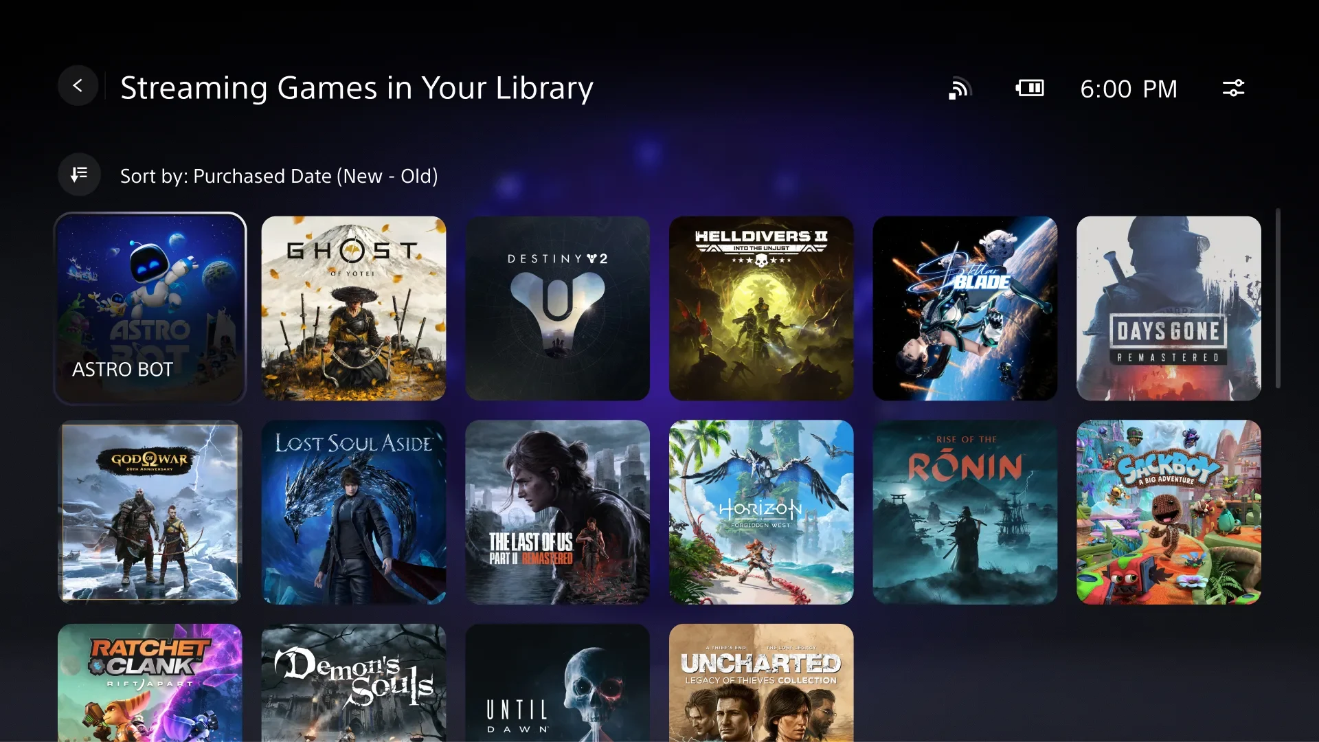 PlayStation Portal Launches Native Cloud Streaming Features