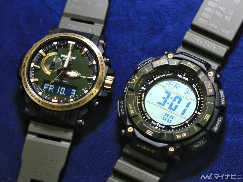 Casio Pro Trek 30th Anniversary Duo: New Real-World Photos Released