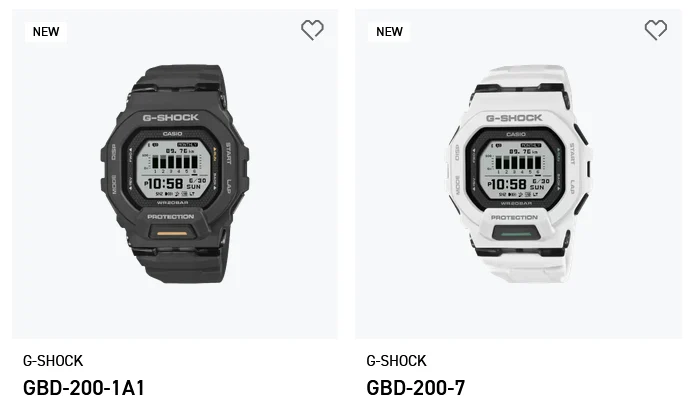 Casio G-Shock GBD-200 Watches Launching Soon in the UK