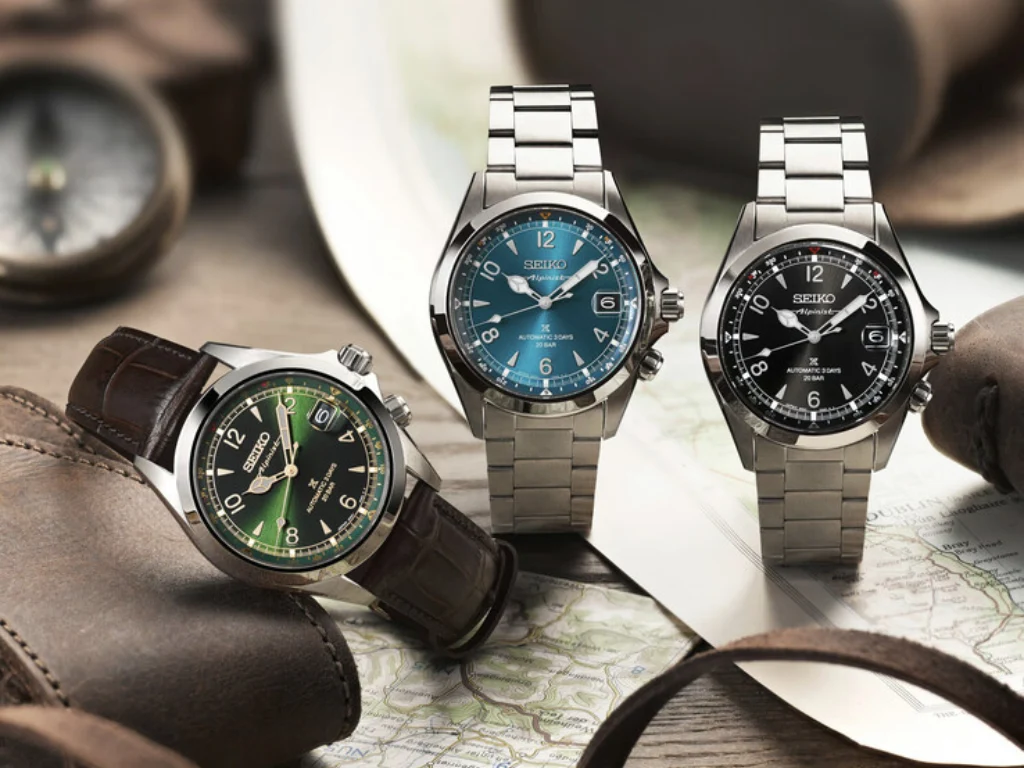 New Seiko Prospex Alpinist Watches with Sapphire Crystal in Stock