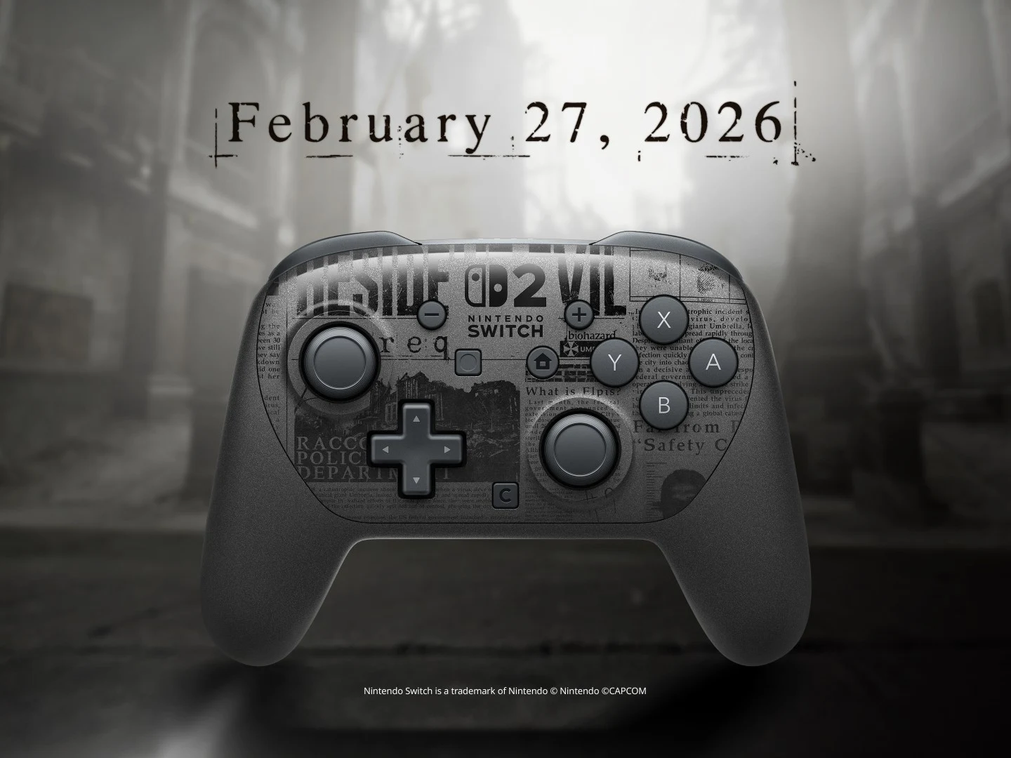 Resident Evil Requiem Special Edition Switch 2 Pro Controller Preorder