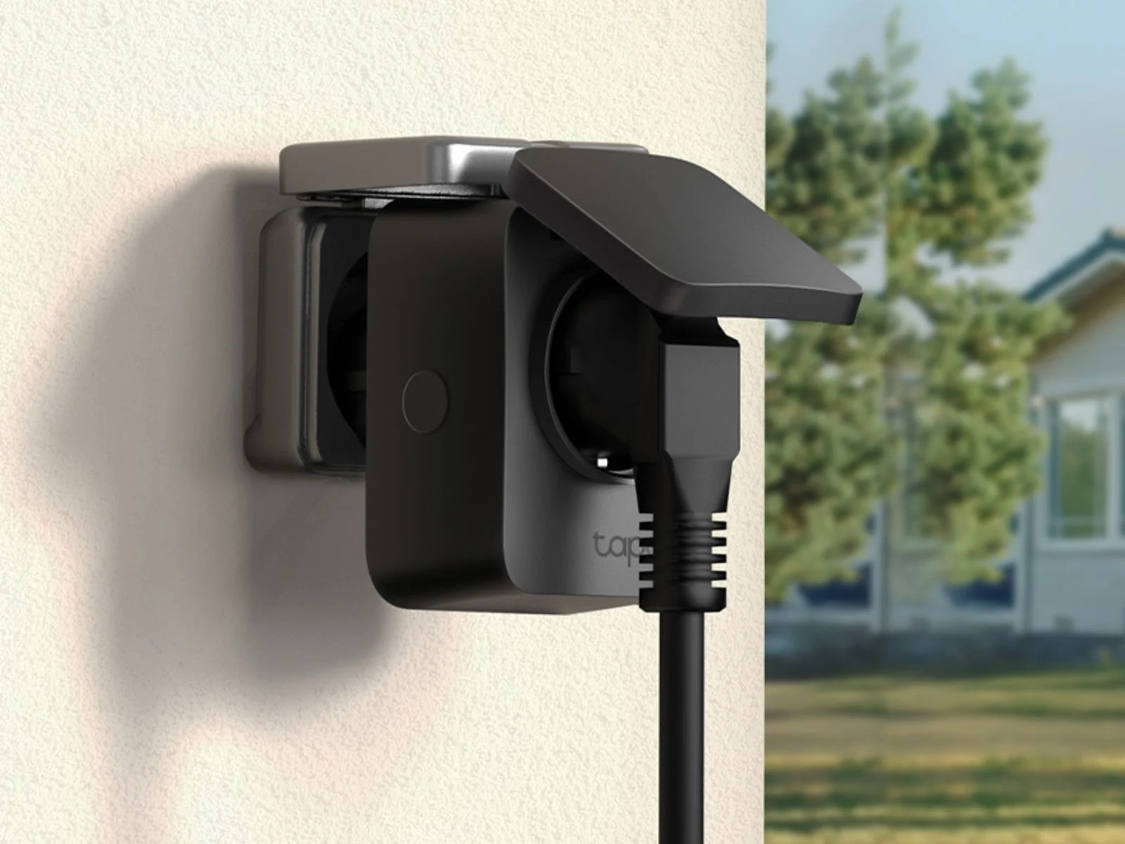 TP-Link Tapo P410M: Weatherproof Smart Plug for Matter, Alexa, Google Home