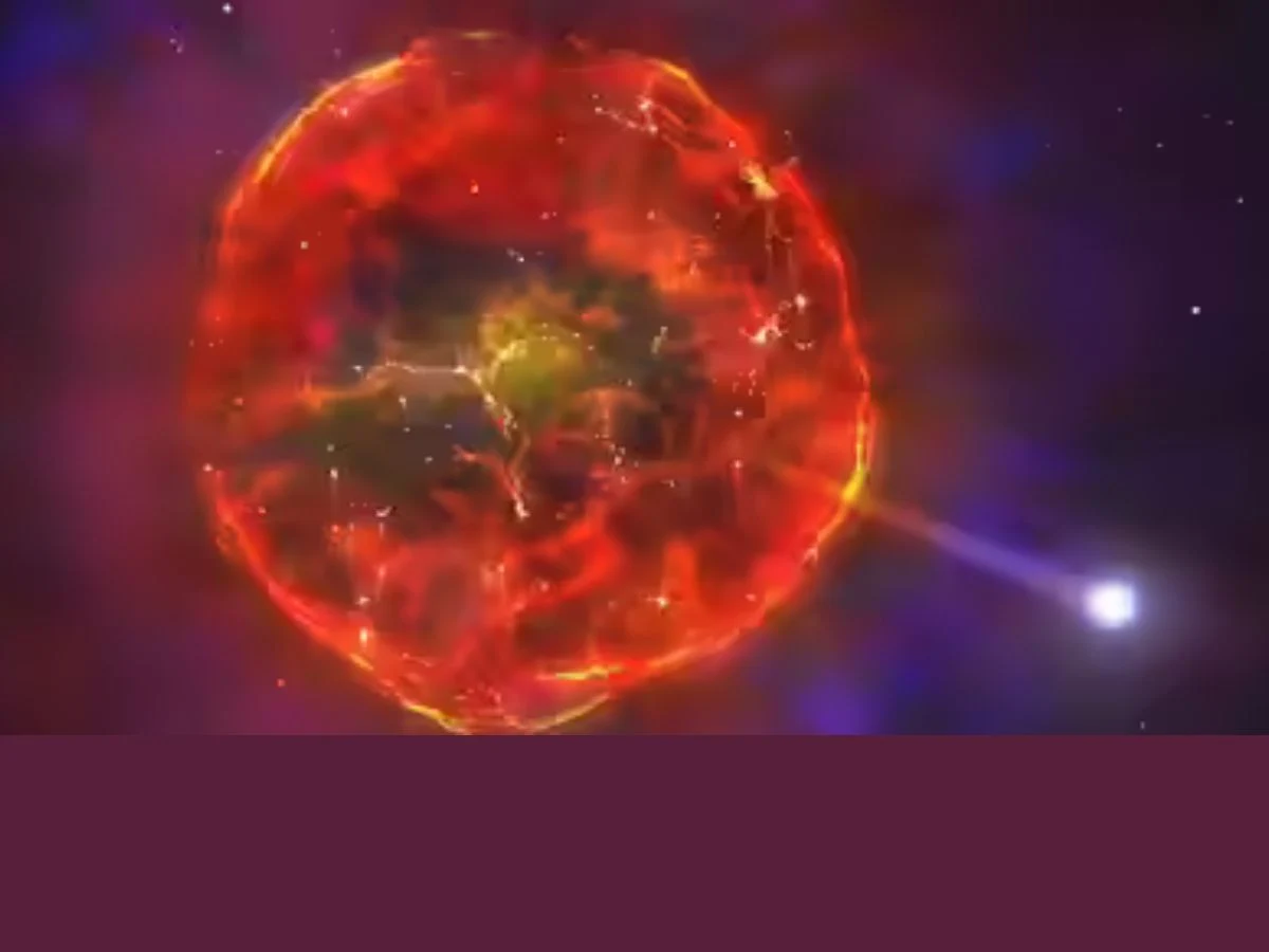 NASA Discovers Fast-Moving Mysterious Red Sphere in Space