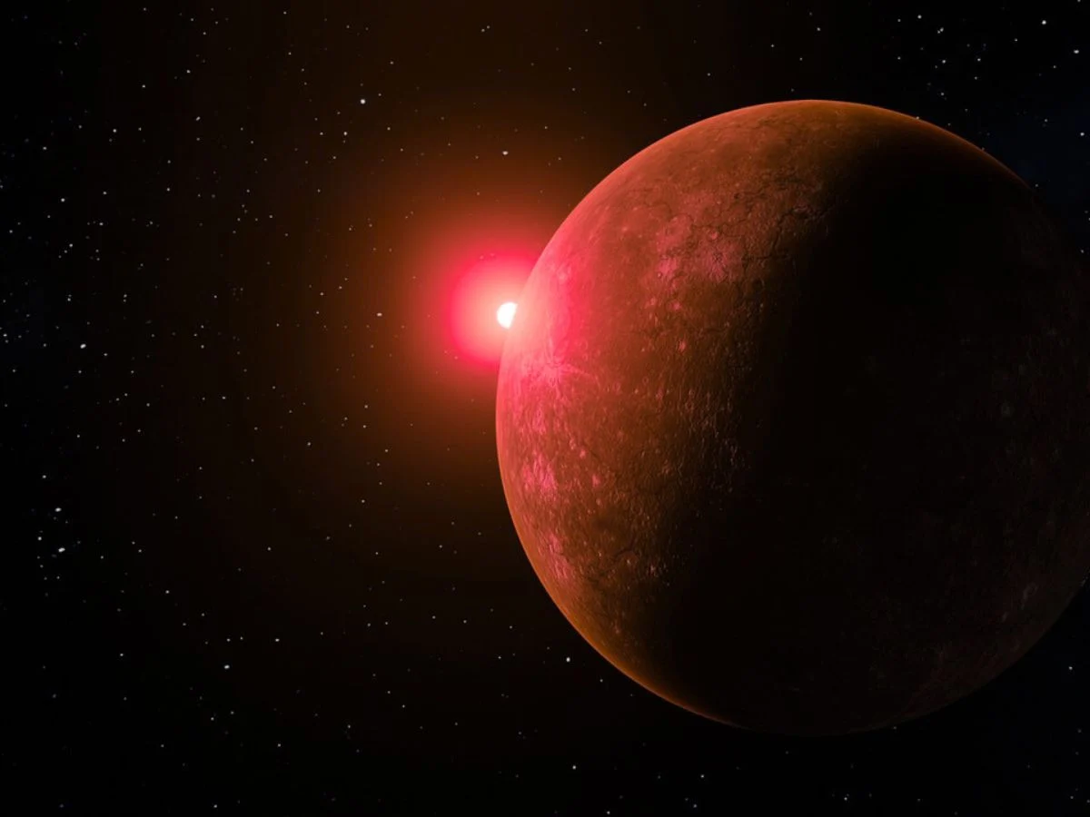 New Companion Disrupts Evolution of Red Giant Star