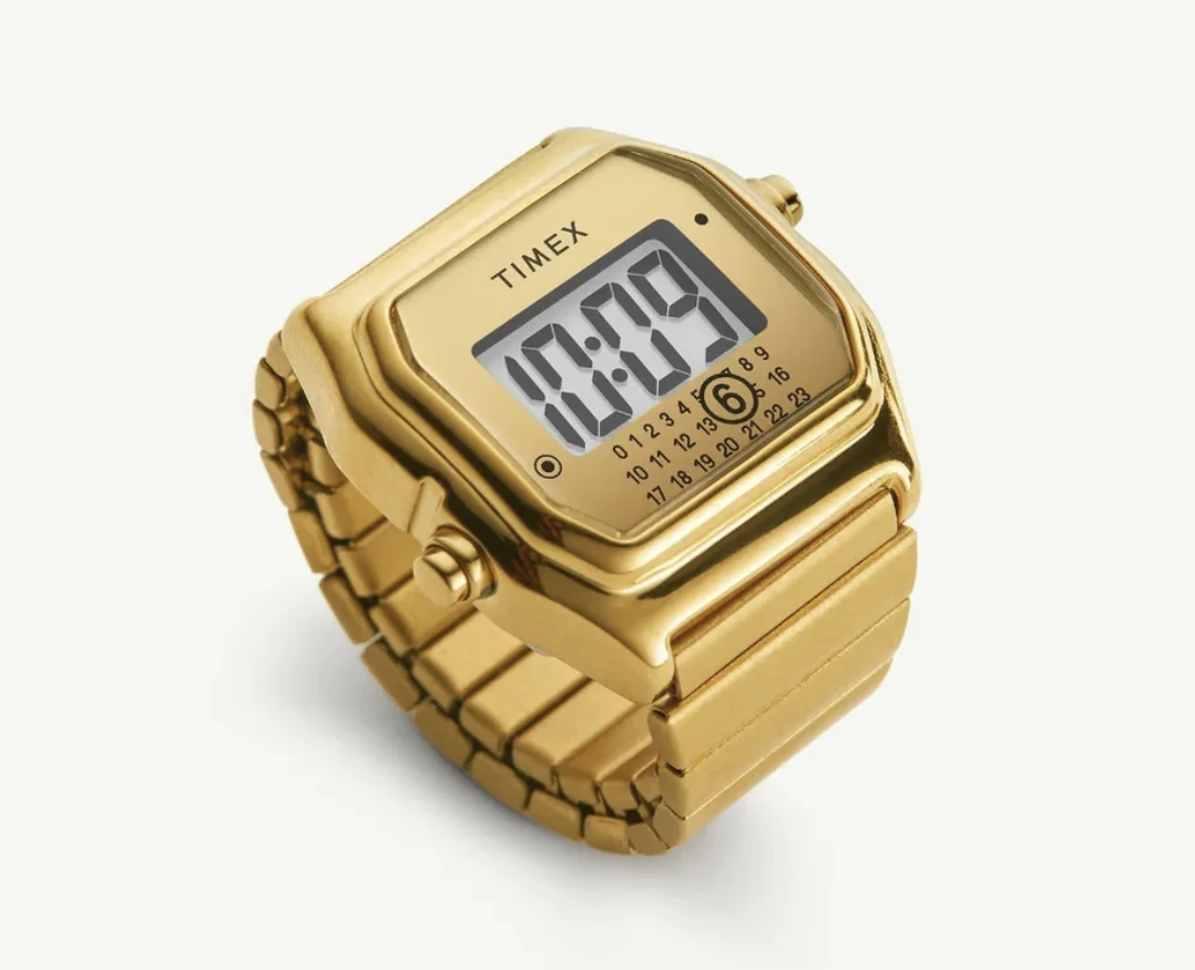 Timex x MM6 Gold Ring Watch: A Stylish Alternative to Casio