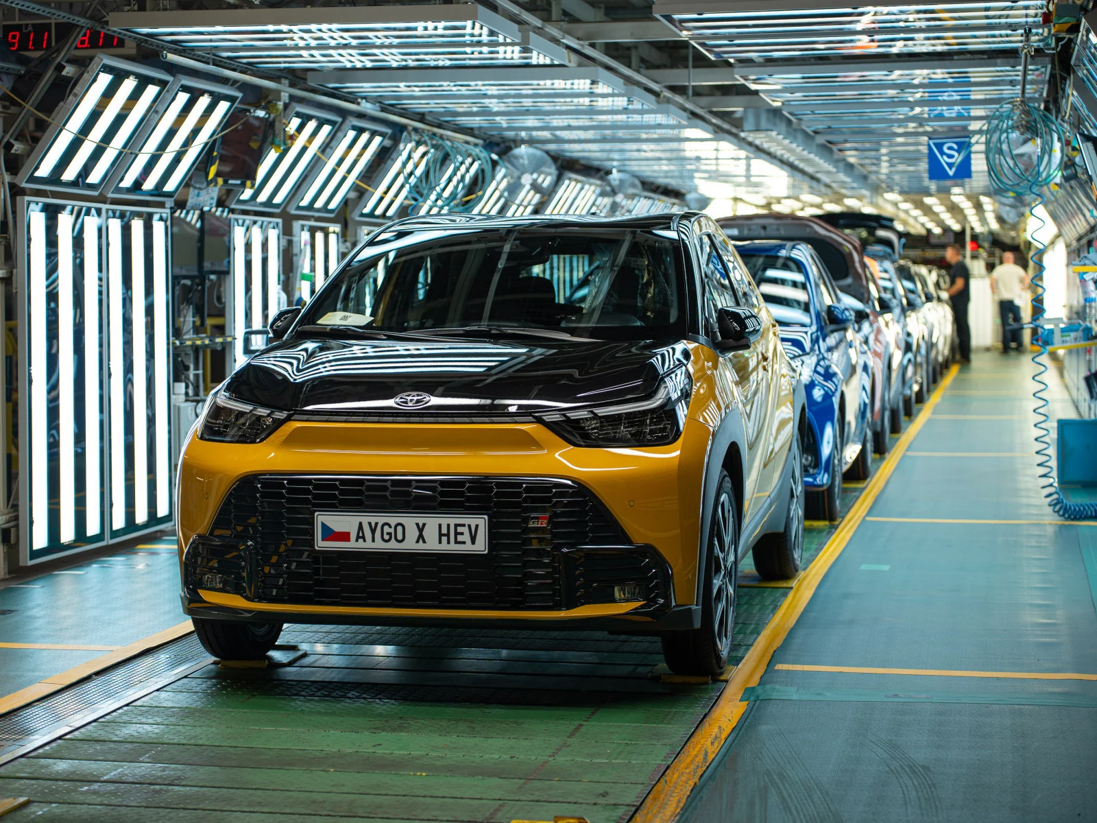 Toyota Aygo X Hybrid Begins Production in Kolin, BEV Coming Soon
