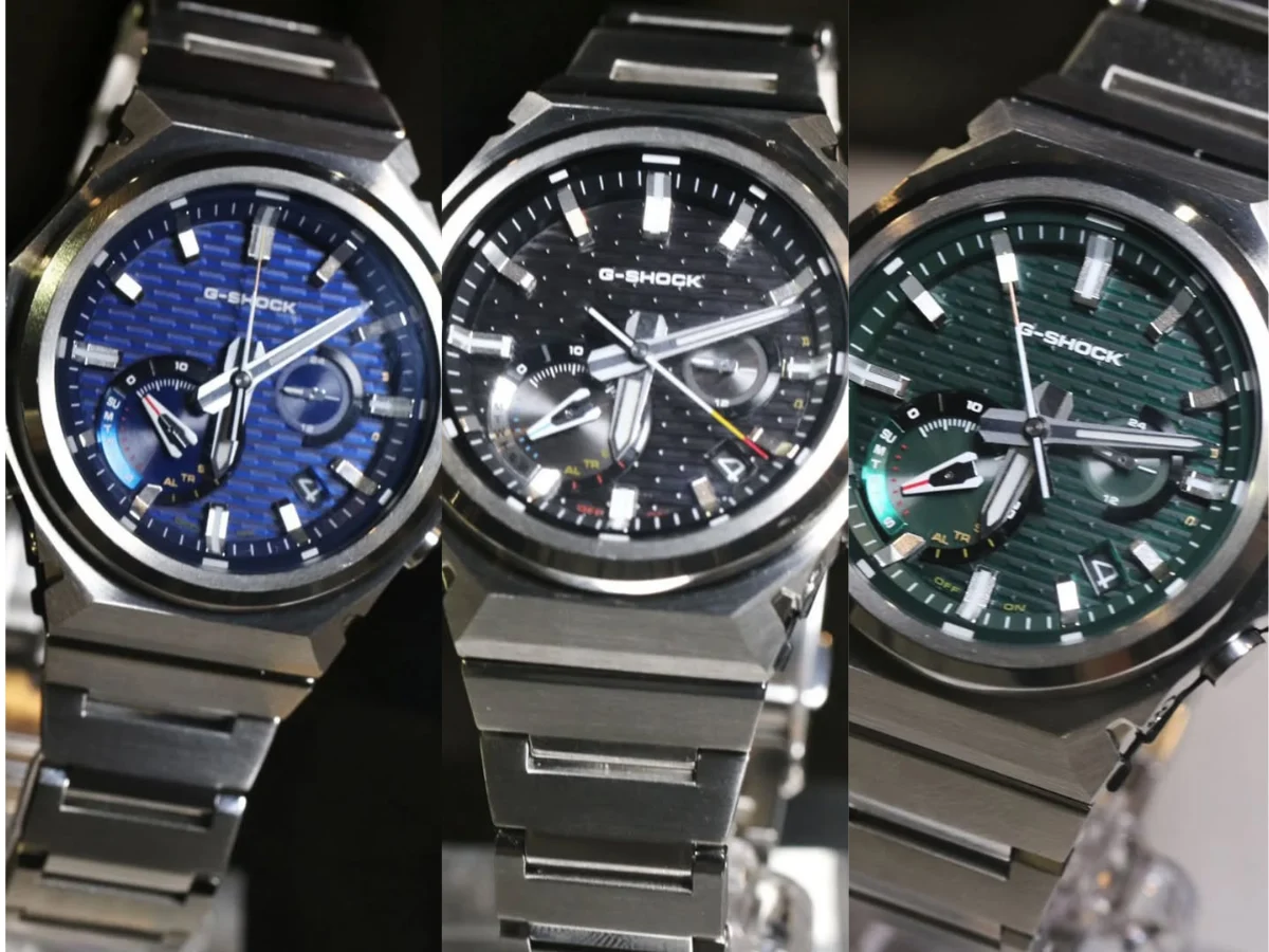New Casio G-Steel GST-B1000 Watches: First Hands-On Images Revealed