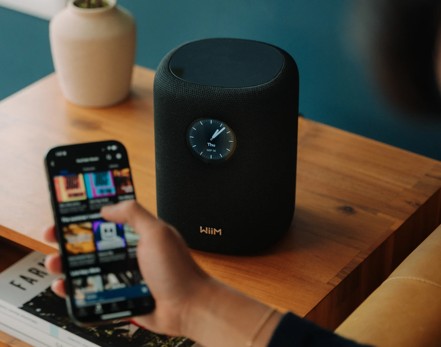 WiiM Sound Smart Speaker: Multi-Room Audio & Voice Control