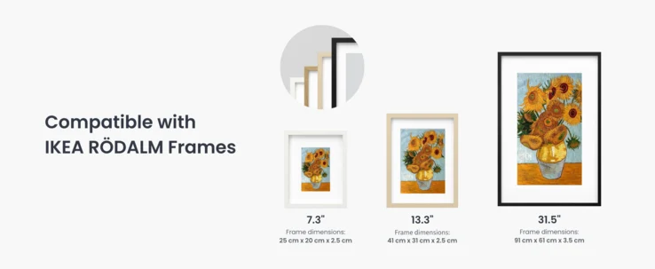 SwitchBot AI Art Frame: AI Art Creation & Ikea Rödalm Compatible