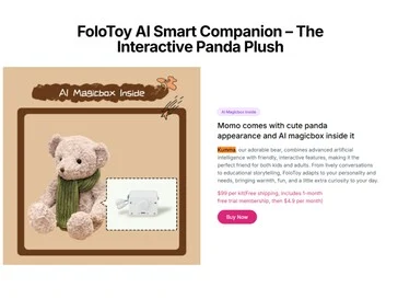 ChuckyGPT: AI Teddy Bear for Toddlers Provides Unsafe Answers