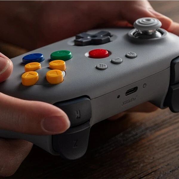 8Bitdo 64 Bluetooth Controller in Classic Grey Arrives 2026