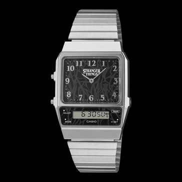 Casio Vintage x Stranger Things Watch: Custom Analog-Digital Design
