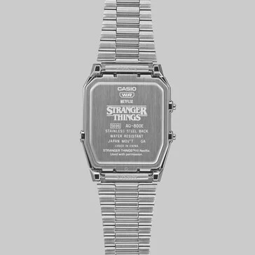 Casio Vintage x Stranger Things Watch: Custom Analog-Digital Design