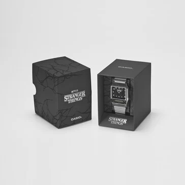 Casio Vintage x Stranger Things Watch: Custom Analog-Digital Design