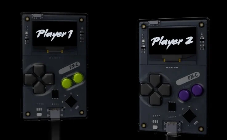 Arduboy FX-C Handheld: OLED, 300 Games, Multiplayer Fun