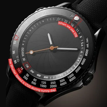 Limited Edition Camera One Watch for Photographers: Variable Aperture
