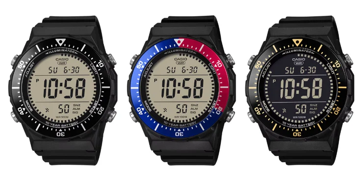 New Casio Metal Bezel Digital Watches Launching in Europe