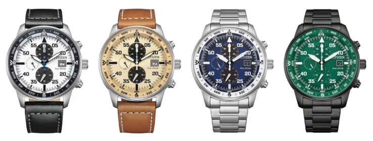 Citizen Launches New Eco-Drive Watches with Compass Bezel