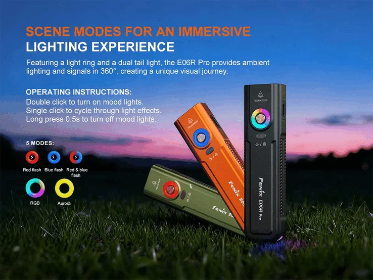 Fenix E06R: Slim 4-in-1 EDC Flashlight Now Available for $75