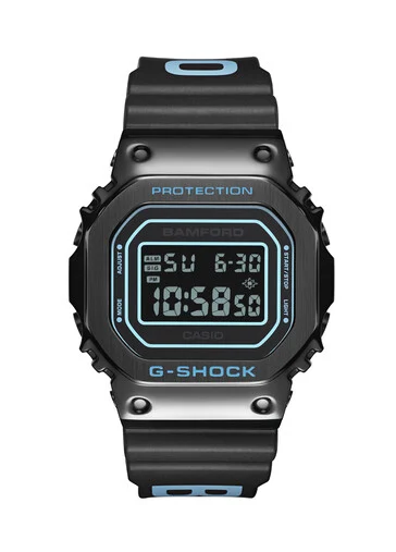 Casio G-Shock x Bamford GM-5600 Stainless Steel Watch Now Available