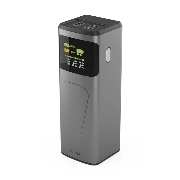 Hama Unveils 3 New High Power Power Banks with Display