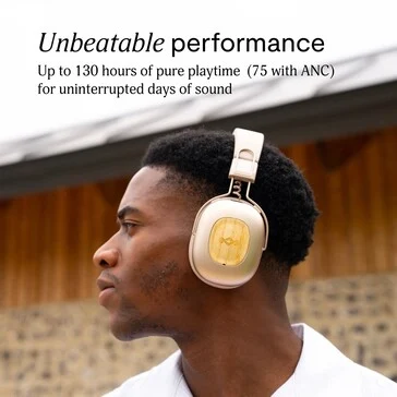 House of Marley Positive Vibration Rebel: 130-Hour ANC Headphones