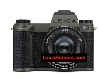 Leica SL3 Reporter: 60MP Full-Frame Sensor in Olive-Green Body