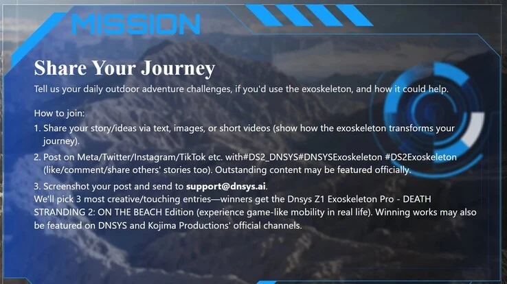 Death Stranding 2 Dnsys Z1 Exoskeleton Unveiled with Giveaway