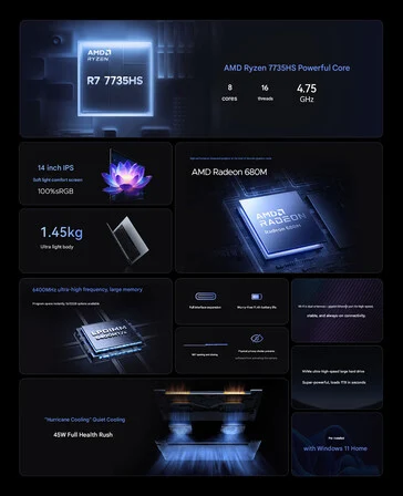 Orico Launches Lightweight AMD Laptop with Versatile Ports