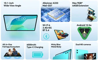 Teclast P33: Affordable Tablet with 1TB Storage & 10.1-Inch Display