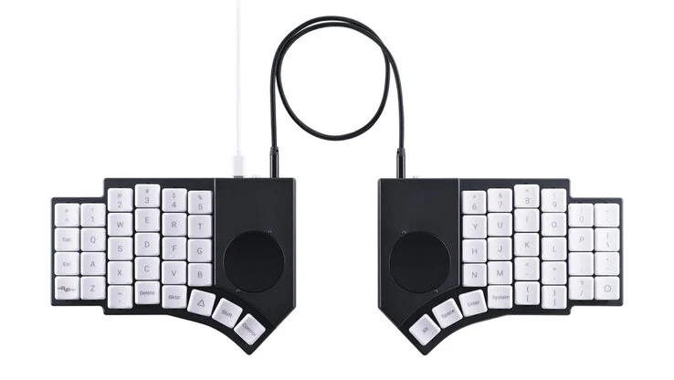 MoErgo Go60: Wireless Mechanical Keyboard with Dual Touchpads