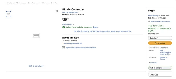 New 8BitDo Bluetooth Wireless Controller Launches Before December