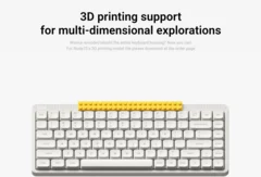 NuPhy Node75 Wireless Keyboard with Touch Bar and Desk Mats Pre-Order