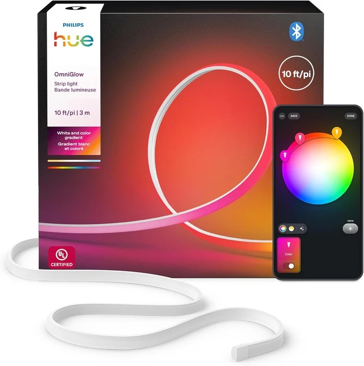 Philips Hue Launches Omniglow Micro LED Smart Strip Light Globally