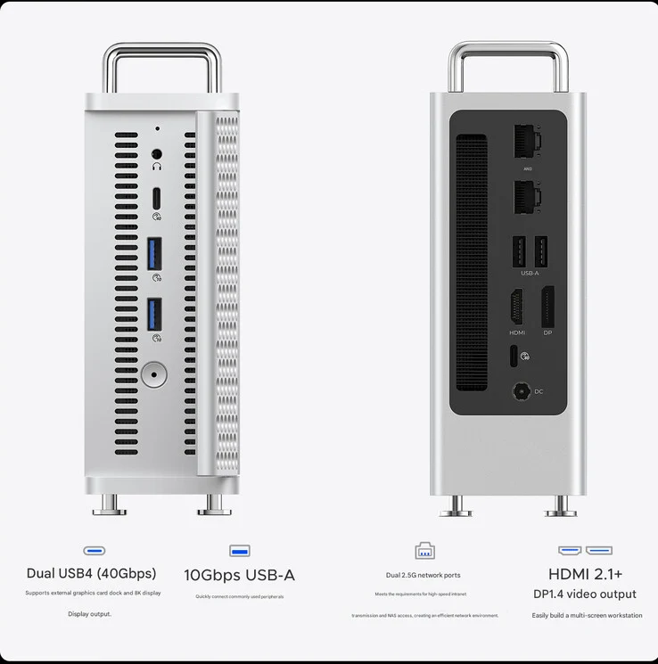 Orico OminiPro Mini PC Launches with Mac Pro Design and eGPU Support