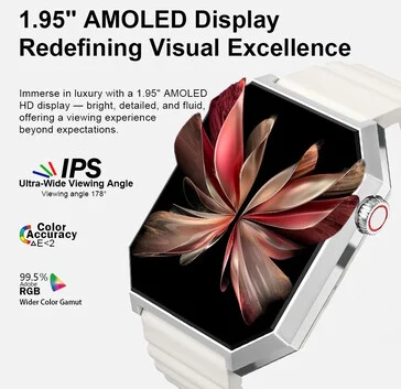 Affordable Stylish AMOLED Smartwatch: Rollme Edge Now Available
