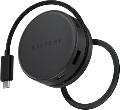 Satechi 7-in-1 USB-C Hub: Lightweight, Magnetic, 68g Design