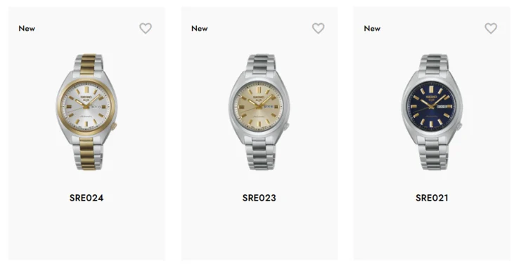Seiko Unveils New Compact Automatic Stainless Steel Watches